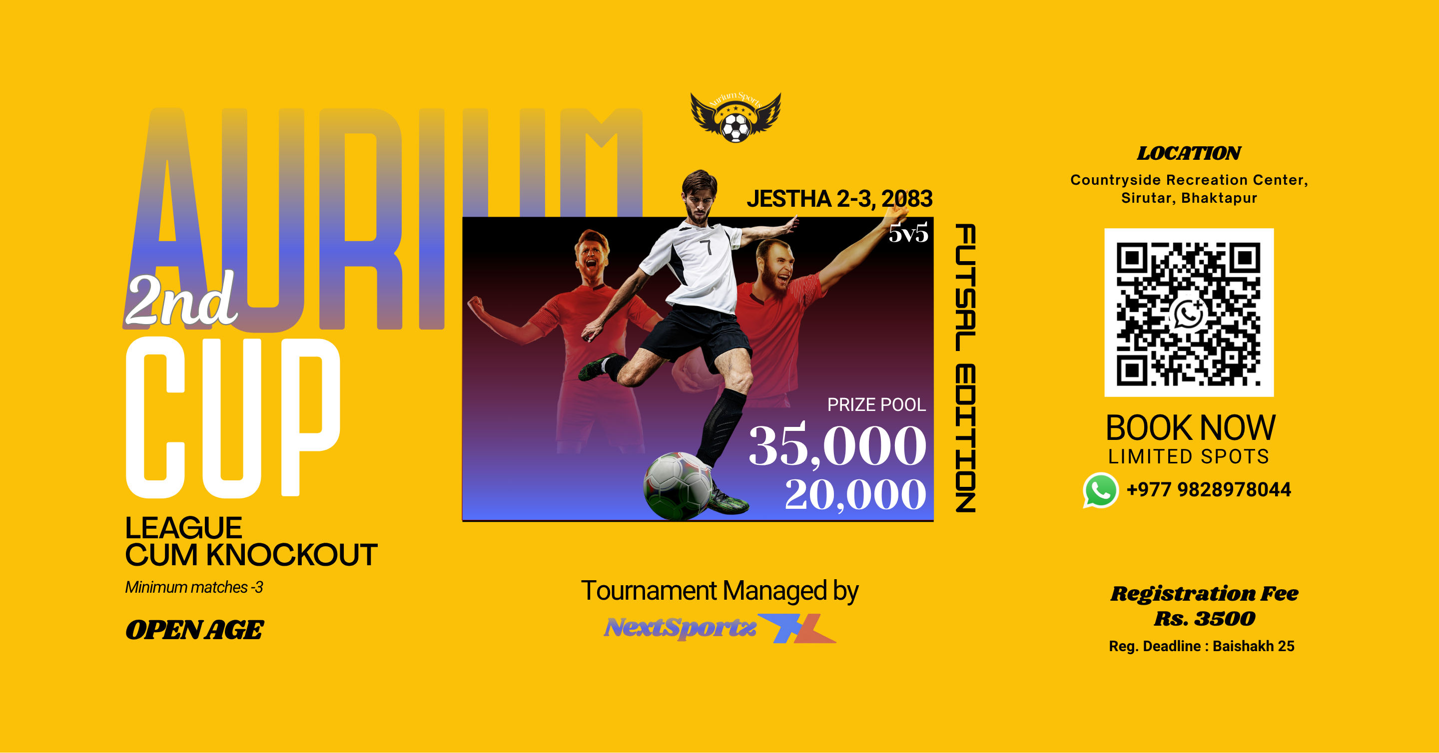 2nd Aurium Cup (Futsal Edition)
